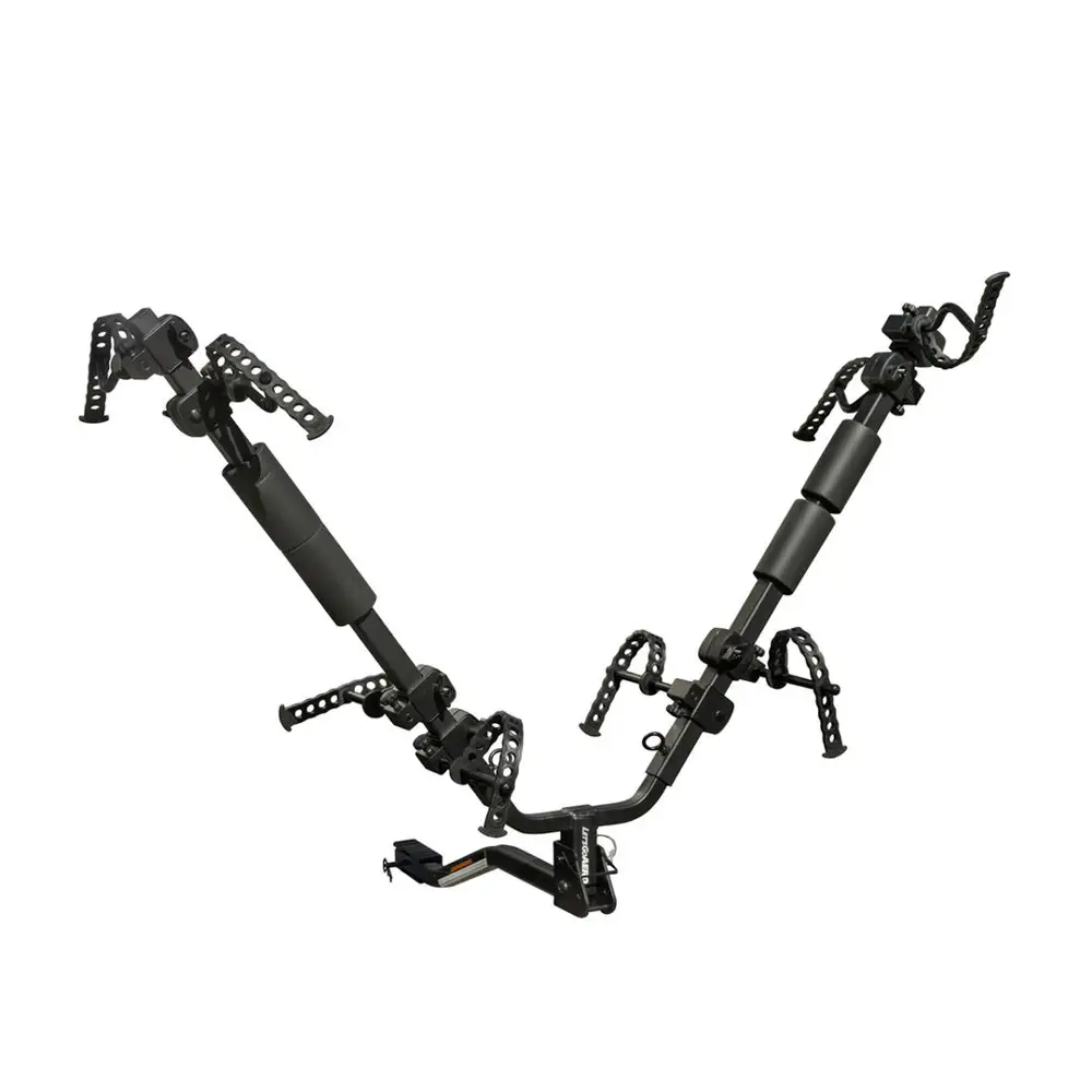 BikeWing-2 PRO Bike Rack Holds 2 Bikes Powder Coated Black Steel - LETB02189